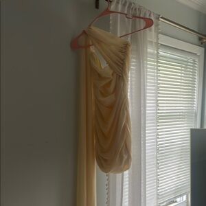 Peppermayo Cream Mini Dress